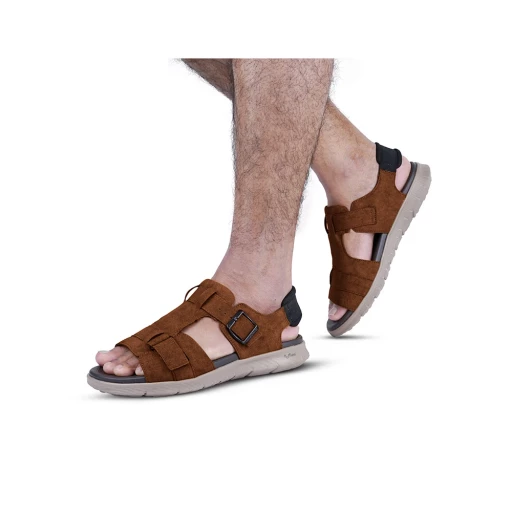 Men HyTech Daily Wear PVC Velcro Sandals, 9 at Rs 699/pair in Bahadurgarh |  ID: 2850499926248