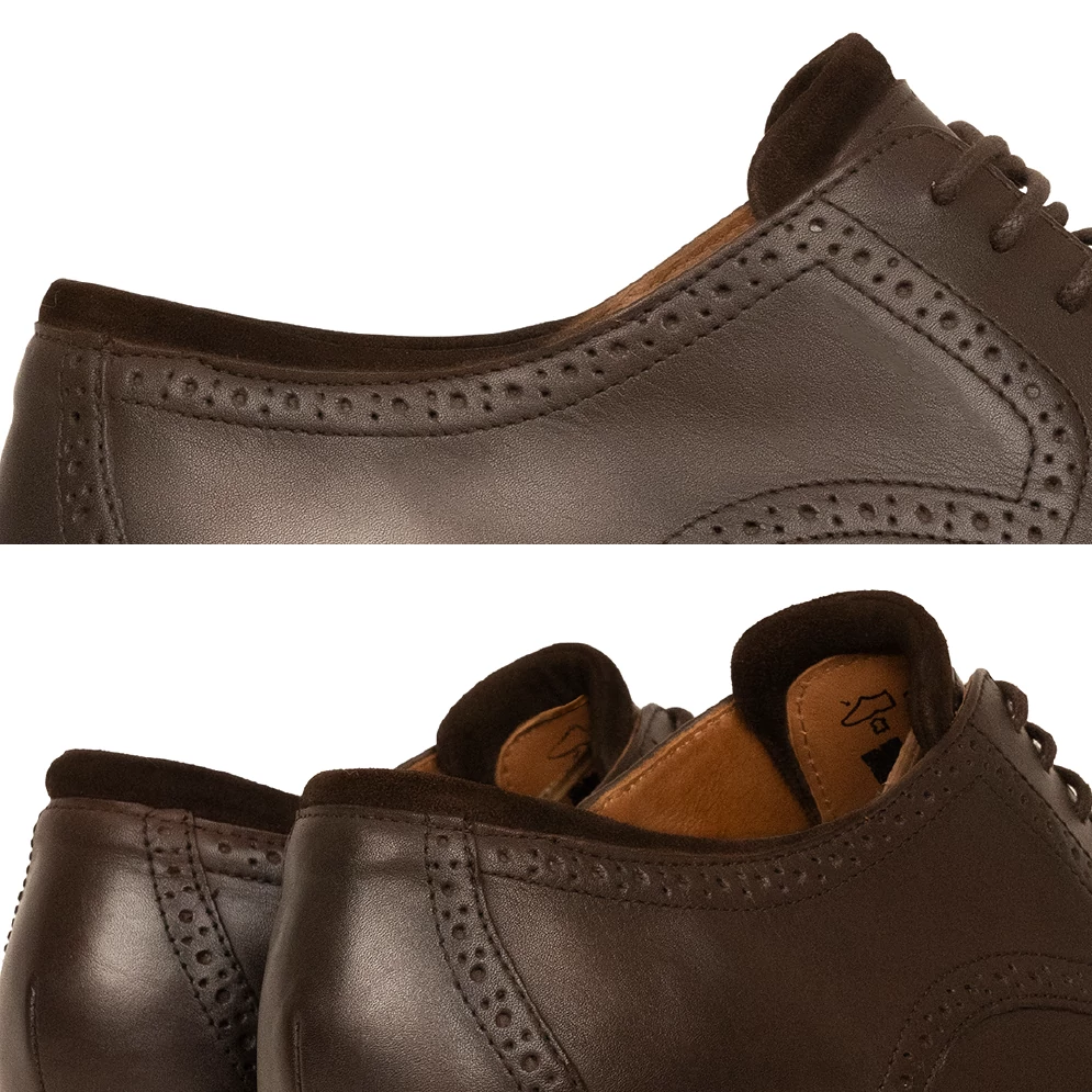 Formal Shoes - black flora leather